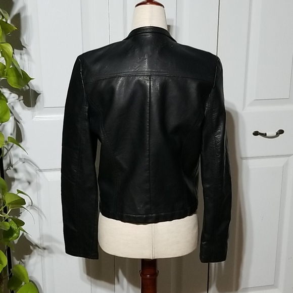 Faux Leather Jacket - Picture 4 of 9
